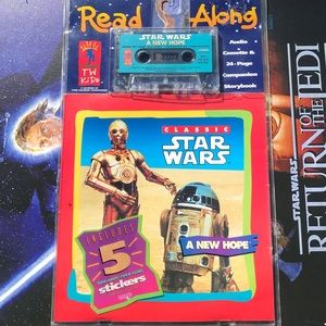 Rare Vintage Star Wars A New Hope Read Along Cassette